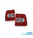 FAROLINS TRASEIROS LED VOLKSWAGEN VW PASSAT 3B 96-00 VERMELHO