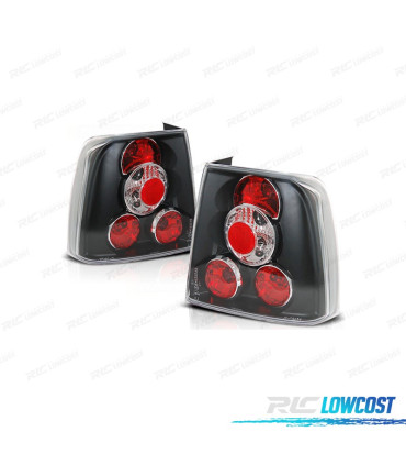 FAROLINS TRASEIROS VOLKSWAGEN VW PASSAT 3B 96-00 PRETO