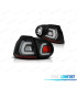 FAROLINS TRASEIROS LED PARA VOLKSWAGEN VW GOLF 5 MK V 03-08 PRETO