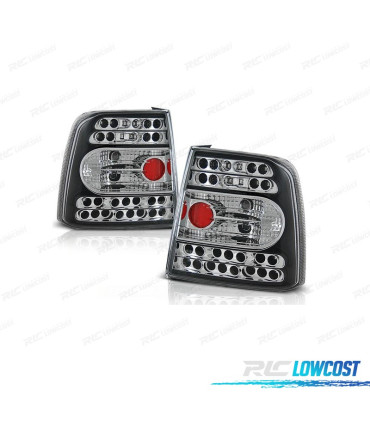 FAROLINS TRASEIROS LED VOLKSWAGEN VW PASSAT 3B 96-00 PRETO