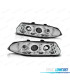FARÓIS ROVER 200 95-00 ANGEL EYES FUNDO CROMADO