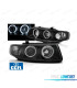 FARÓIS SEAT LEON TOLEDO 1M 99-05 ANGEL EYES CCFL FUNDO NEGRO
