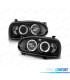FARÓIS FRENTE ANGEL EYES PARA VOLKSWAGEN VW GOLF MK3 FUNDO PRETO H1 H1