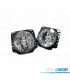 FARÓIS VOLKSWAGEN VW GOLF 2 83-91 FUNDO CROMADO