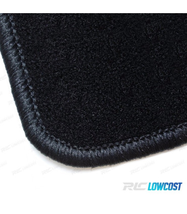 TAPETES VELUDO SEM SÍMBOLO BMW E36 CONTORNO PRETO