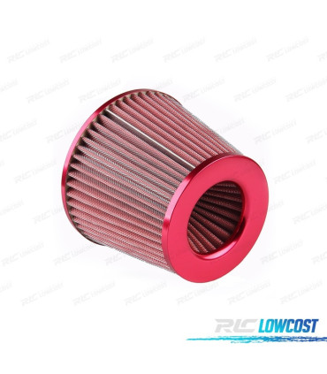 FILTRO ADMISSÃO DIRECTA UNIVERSAL COM ADAPTADORES VERMELHO