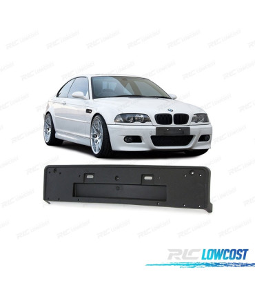 SUPORTE MATRICULA PÁRA-CHOQUES E46 LOOK M3 98-05
