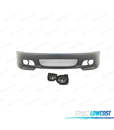 PARA-CHOQUES BMW E46 COUPE CABRIO + FAROIS NEVOEIRO LOOK M