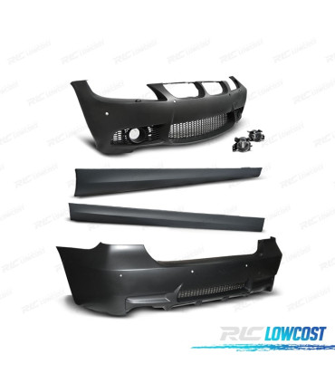 KIT CARROÇARIA BMW E90 05-08 COM PDC LOOK M3