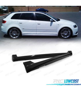 EMBALADEIRAS LATERAIS AUDI A3 8PA SPORTBACK 03-11 LOOK S LINE