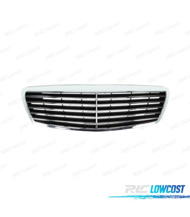 GRELHA FRONTAL MERCEDES E W211 02-06 CROMADA