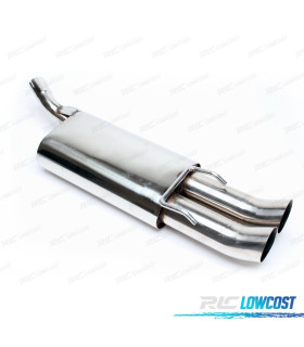 PANELA DE ESCAPE PARA OPEL CORSA 1993-2000 INOX x2 DTM
