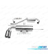 LINHA DE ESCAPE EM INOX VOLKSWAGEN VW GOLF V GTI AUDI A3 8P