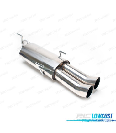 PANELA DE ESCAPE PARA OPEL VECTRA 1995-2003 INOX x2 DTM