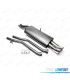 PANELA DE ESCAPE PARA BMW SERIE 3 E30 L6 1982-1993 x2 DTM