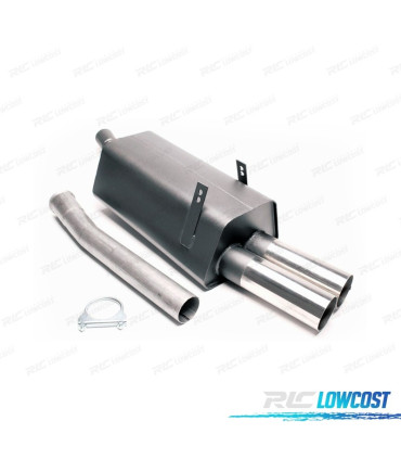 PANELA DE ESCAPE PARA BMW SERIE 3 E36 L6 1991-1998 x2