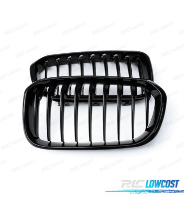 GRELHAS FRONTAIS BMW F20 F21 LOOK M PERFORMANCE PRETO BRILHANTE