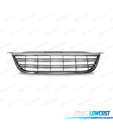 GRELHA FRONTAL VOLKSWAGEN VW TIGUAN 07-11 SEM SIMBOLO CROMADA