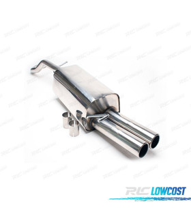 PANELA DE ESCAPE PARA SEAT LEON 09/1996- INOX x2