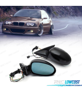 ESPELHOS RETROVISORES REBATÍVEIS BMW E46 COUPE LOOK M3