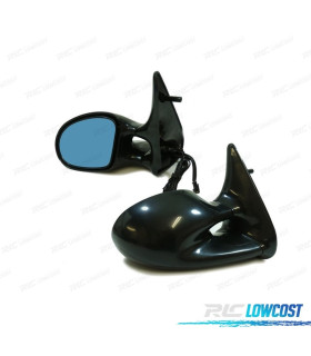 ESPELHOS RETROVISORES BMW E36 COUPE CABRIO 90-99 PRETO AQUECIVEIS LOOK M3