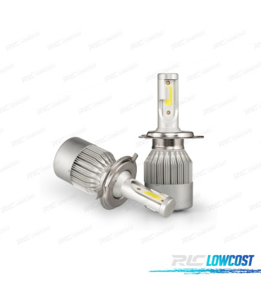 KIT CONJUNTO LED H4 40W