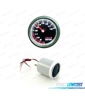 MANÓMETRO VOLTIMETRO PRETO