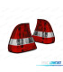 FAROLINS TRASEIROS BMW E46 COMPACT VERMELHO BRANCO
