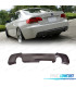 DIFUSOR PÁRA-CHOQUES TRASEIRO BMW E92 E93 06-14 2 SAIDAS REDONDAS