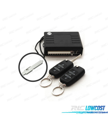 KIT FECHO CENTRAL REMOTO CHAVE RETRACTIL