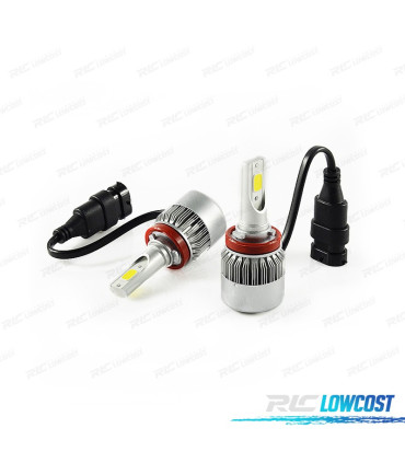 KIT DE LÂMPADAS LED H8 H9 H11 H16
