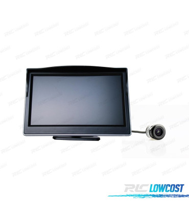 MONITOR 5 " COM SUPORTE + CAMARA DE MARCHA ATRAS