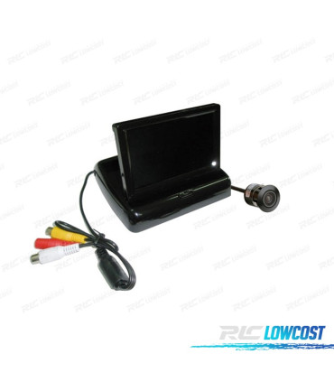 MONITOR 4,3 " COM SUPORTE REBATIVEL