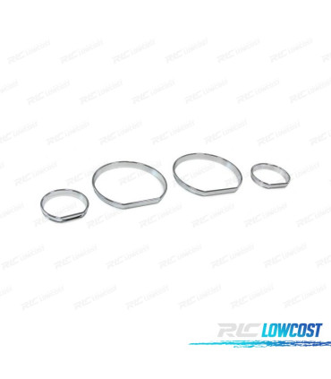AROS QUADRANTE CROMADOS BMW SERIE3 E46