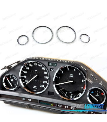 AROS QUADRANTE CROMADOS BMW SERIE 3 E30 M3