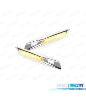 PISCAS LATERAIS BMW SERIE 5 F10 PARK ASSIST CROMADOS