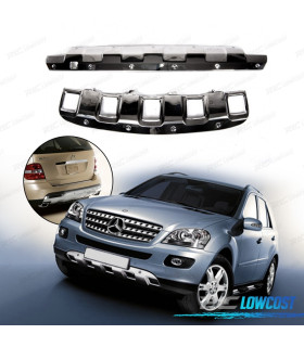 SPOILER FRONTAL DIFUSOR TRASEIRO PÁRA-CHOQUES MERCEDES ML W164 05-08
