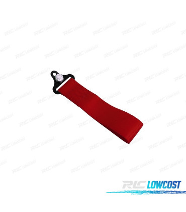 FITA GANCHO DE REBOQUE VERMELHO