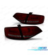 FAROLINS TRASEIROS AUDI A4 B8 07-11 LIGHT BAR VERMELHO FUMADOS