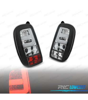 FAROLINS TRASEIROS DACIA DUSTER 10-13 LIGHT BAR FUNDO PRETO