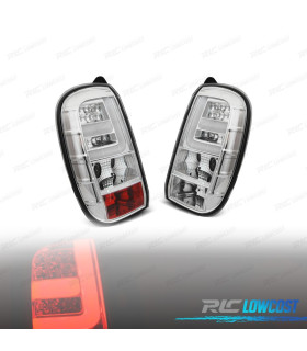 FAROLINS TRASEIROS DACIA DUSTER 10-13 LIGHT BAR FUNDO CROMADO