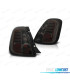 FAROLINS TRASEIROS FIAT 500 07- LED FUNDO CROMADO FUMADO