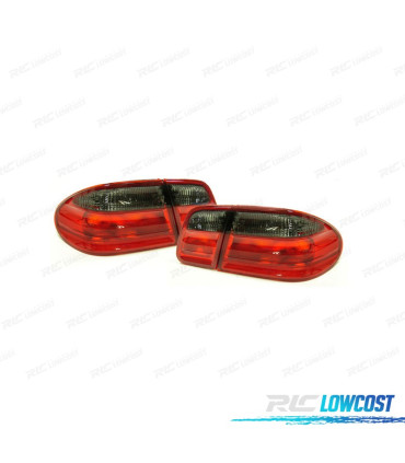 PILOTOS MERCEDES CLASSE E W210 95-02 VERMELHO ESCURECIDO