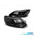 FARÓIS FRONTAIS FORD FOCUS 11-14 TUBE LIGHT + LED FUNDO PRETO