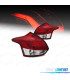 FAROLINS TRASEIROS FORD FOCUS MK3 11-14 LIGHT BAR VERMELHO CROMADO