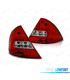 FAROLINS TRASEIROS FORD MONDEO MK3 00-07 LED VERMELHO CROMADO