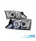FARÓIS FRONTAIS PARA FORD MONDEO MK3 00-07 OLHOS ANGEL FUNDO CROMADO