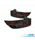 FAROLINS TRASEIROS RANGE ROVER EVOQUE 11-15 LIGHT BAR FUNDO CROMADO FUMADO