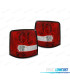 FAROLINS TRASEIROS RANGE ROVER SPORT 05-09 LED VERMELHO CROMADO