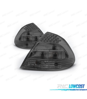 FAROLINS TRASEIROS PARA MERCEDES CLASSE E W211 02-06 LED CROMADO FUMADO